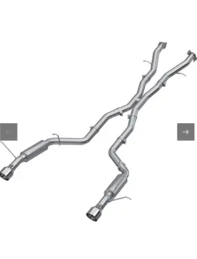S5105al Mbrp Read 3 Inch Cat Back Race Exhaust For 18-26 Dodge Durango Srt/hellcat