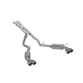 S5205al Mbrp Fits 20-21 Ford Explorer St 3.0l Ecoboost Ss 2.5in Dual Rear Exit With Quad