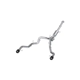 S52683cf Mbrp Fits 22-23 Ford F150 T304 5in Od Carbon Fiber Tip Dual Rear Exit 3in Cat