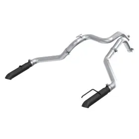 S5270blk Mbrp For Ford Ranger 24-26 Exhaust System Armor Blk 304 Ss Axle-back W