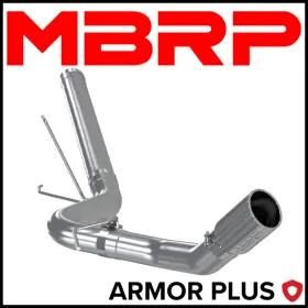 Mbrp S6130409 Armor Plus 4 Inch Dpf-back Exhaust System Fits 2007-12 Dodge Ram 2500 3500 6.7l