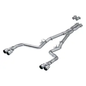 S7114al Mbrp For Dodge Challenger 15-23 Exhaust System Installer Series Aluminized Steel Race
