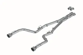 S7118al Mbrp Cat-back Exhaust System For 15-23 Dodge Charger V8 5.7l/6.2l/6.4l