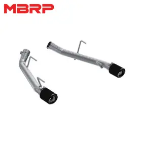 S72023cf Mbrp Armor Pro 2.5 Inch Axle-back Dual Rear Cf Tips For 05 10 Ford Mustang Gt 4.6l