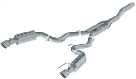 S7274409 Mbrp Catback Race Resonator Pipe For 2015-2024 Ford Mustang 2.3l Turbo Ecoboost