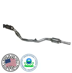 192437 Medallion Drivers Side Flex Pipe With Dual Catalytic Converter Fits A6 Quattro 3.0 2009-11