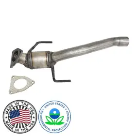 192446 Medallion Rear Passenger Flex Pipe Catalytic Converter Fits Audi Q7 4.2l Gasoline 07-2010