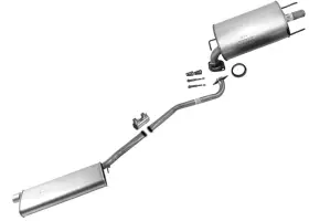 132015 Medallion Auto Parts Middle Muffler Rear Exhaust Weld On Fits Toyota Highlander 2001-03 3.0l