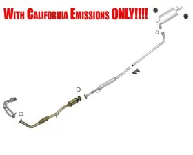148388 Medallion Auto Parts Fits 1997-2001 Camry 2.2l With California Emissions Converter Exhaust Pipe System