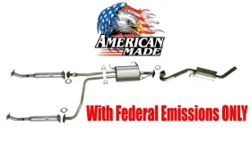 162736 Medallion Auto Parts Exhaust System For Nissan Pathfinder 96-00 With Federal Emissions Read Label