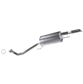 165338 Medallion Auto Parts Rear Muffler And Gasket For Nissan Versa 1.6l Sedan 4 Door 2012-2017
