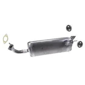 166288 Medallion Auto Parts Rear Muffler With Gaskets For 2010-2011 Kia Soul 1.6l Base Hatchback
