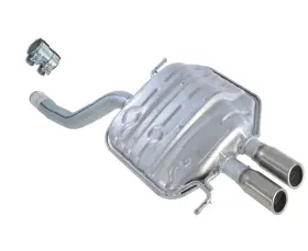 166956 Medallion Auto Parts Rear Muffler Assembly With Connector Fits 2006-2010 Volkswagen Passat 2.0l