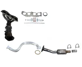 17326 Medallion Auto Parts For Toyota Rav4 2.5l 2009 2010 2011 2012 Front And Rear Converters Pipe