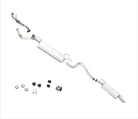 183391 Medallion Auto Parts Exhaust Muffler System Made In Usa For Toyota Landcruiser Lexus Lx470 98-07