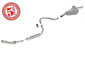 183488 Medallion Auto Parts Exhaust System Muffler Fits For 1994-1998 Saab 900 2.0l B204l Engine