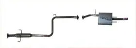 183520 Medallion Auto Parts Fits Toyota Corolla 1.6lmuffler Exhaust System With California Emissions