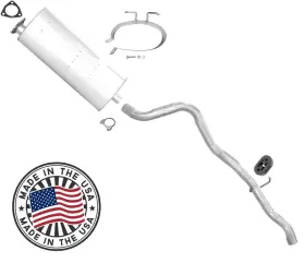 183592 Medallion Auto Parts Fits 96-99 Oldmobile Bravada 4.3l 4 Wheel Drive Doors Muffler Exhaust System