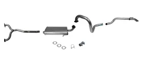 183774 Medallion Auto Parts Single Muffler Exhaust Sys Without Resonator For 03-11 Ford Crown Victoria