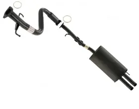 183811 Medallion Auto Parts Fits 2002-2004 Acura Rl 3.5l V6 Muffler Exhaust System