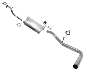 183824 Medallion Auto Parts Fits 2000 Frontier Rear Wheel Drive King Cab California Emission Exhaust System