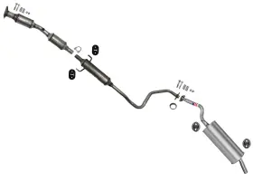184021 Medallion Auto Parts Fits 04-09 Prius 1.5l Catalytic Converter With Gasket Bolts Clamp Exhaust System