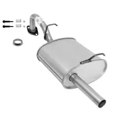 184315 Medallion Auto Parts Muffler With Gasket And Hardware For Toyota Yaris 2007-2015