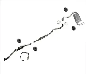 184391 Medallion Auto Parts Exhaust System Catalytic Converter For Toyota Matrix All Wheel Drive 1.8l 04-06