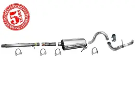 184442 Medallion Auto Parts Fits 1999 To 2003 Ford F250 Super Duty Muffler Exhaust System With 172 Wheel Base