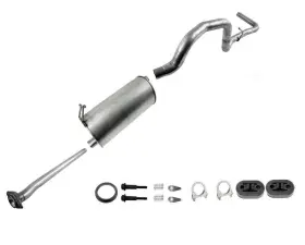 184492 Medallion Auto Parts For 2004-2011 Ford Ranger With 126inch Wheelbase Muffler Tail Exhaust System