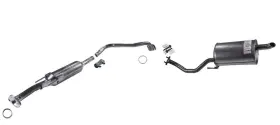 184892 Medallion Auto Parts Middle Resonator And Muffler For Nissan Versa Note Hatchback 1.6l 2014-2017