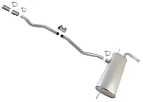227341 Medallion Auto Parts For Ford Fusion 2013 2014 2015 2016 2020 Weld On Economy Muffler Exhaust System