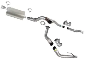 228162 Medallion Auto Parts For Chevrolet Silverado 2019 2021 2022 2023 5.3l Weld On Muffler Dual Tail Pipe
