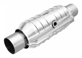 231787 Medallion Auto Parts Made In Usa Universal Catalytic Converter Epa Approved 2.50 Inch X 15.0 Oal 4.25 Od