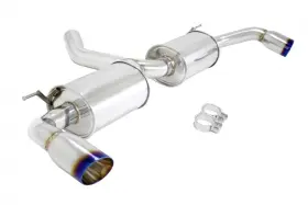 Mr-abe-be70-vo Megan Racing Supremo Exhaust Bmw E70 X5 2007-13 V6 Exc M Package Burnt Rolled Tips