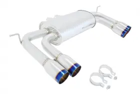 Megan Racing Mr-abe-bx5m-vo Supremo Exhaust Bmw X6m 2010-14 Burnt Roll Tips