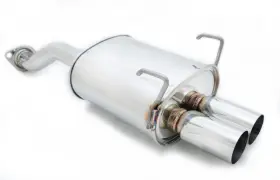 Mr-abe-ep3 Megan Racing Axle Back Exhaust Honda Civic Si 02-05 Ep3