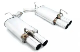 Mr-abe-im05 Megan Racing Axle Back Exhaust For Infiniti M35/45 2006-2010 Awd/rwd