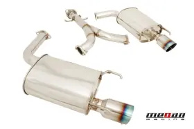 Mr-abe-lg06-oe Megan Racing Axle Back Exhaust For Lexus Gs300/350 06-12