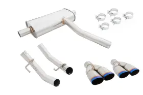 Mr-abe-mbc117-vo Megan Racing Axle Back Exhaust Mercedes Benz Cla250 2014