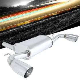 Mr-abe-mcc11-srt Megan Racing Rs Abe Exhaust System 4 Inch Rolled Tips For 11-16 Cooper Countryman R60