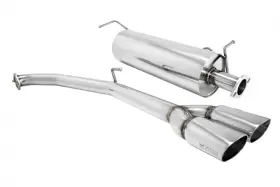 Mr-abe-tse11-srt Megan Racing Axle Back Exhaust For Toyota Sienna Se Model Only 2011-2015