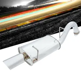 Mr-abe-ty07 Megan Racing Stailness Abe Exhaust System For 06-11 Toyota Yaris Xp90 3dr Hatchback