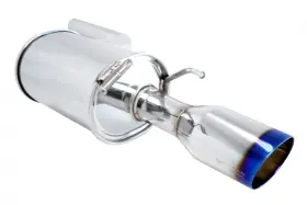 Mr-abe-w204l4-vo Megan Racing Axle Back Exhaust Mercedes Benz C250 4dr Only 2012-14 Burnt Roll Tip