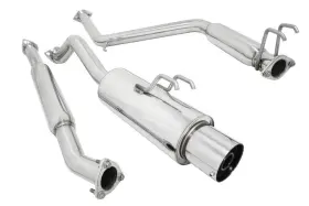 Mr-cbs-hc062d Megan Racing Na Type Catback Exhaust Honda Civic 06-11 2dr Coupe