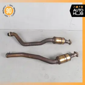 1664901514 Mercedes-benz 12-14 W166 Ml63 Amg Engine Left And Right Side Exhaust Downpipe Set Oem