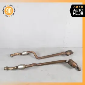 2074901019 Mercedes-benz W207 E550 Engine Exhaust Downpipe Left And Right Side Set Of 2 Oem