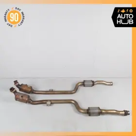 2194902019 Mercedes-benz W219 Cls550 E550 Rwd Engine Left And Right Side Exhaust Downpipe Set Oem