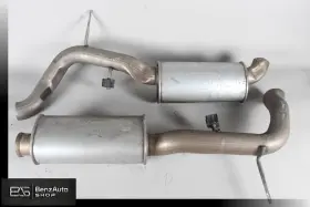 2204912400 Mercedes-benz 03-06 W220 S600 Cl600 Exhaust Resonator Set Oem 33k