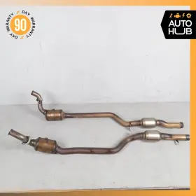 2214908119 Mercedes-benz 07-11 W221 S550 Awd Engine Exhaust Downpipe Left And Right Side Set Oem